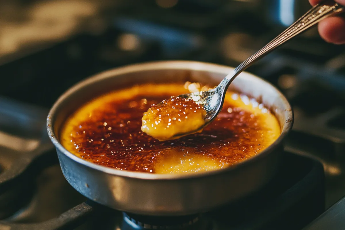 Crème Brûlée Caramelization