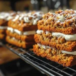 Moist carrot cake banana bread loaf