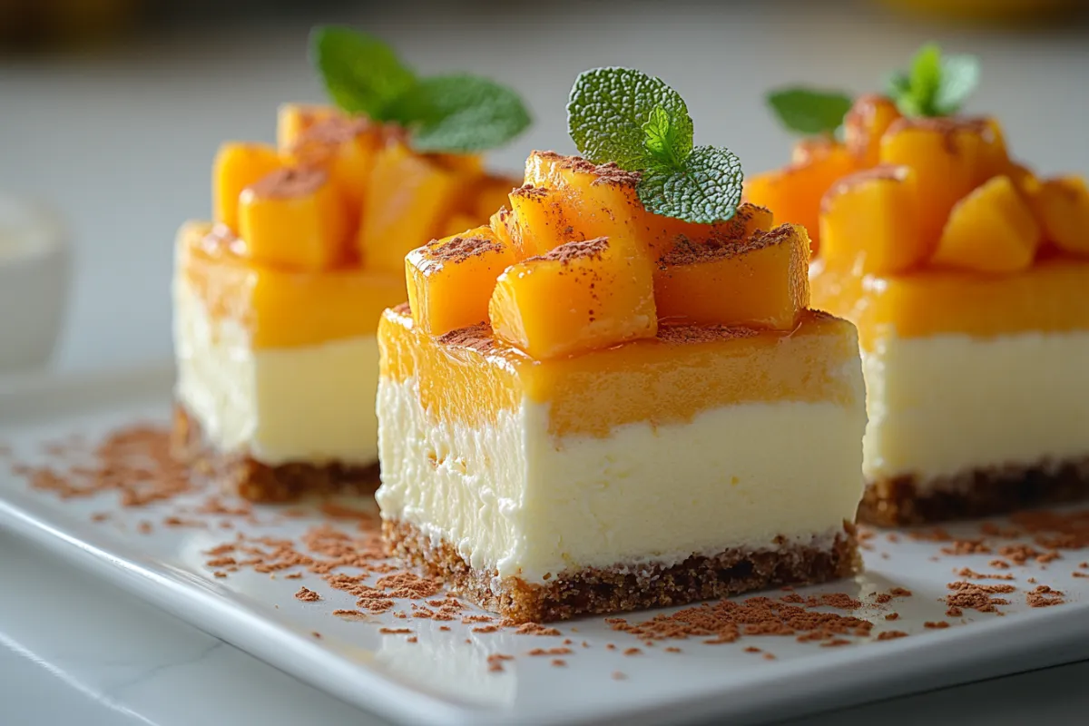 Mango Fool Dessert