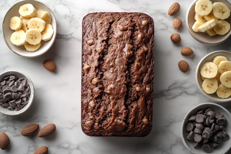 Carrot Cake Banana Bread loaf