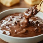 Chocolate gravy not thickening