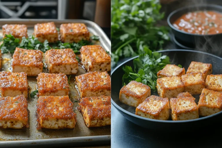 Is it better to bake or pan fry tofu?