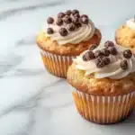 How big are mini muffins compared to regular muffins side-by-side.