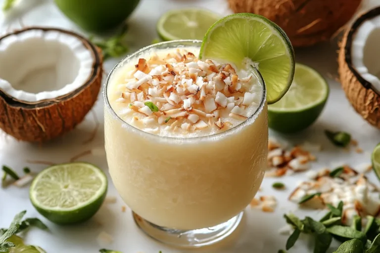 Natural Coconut Margarita Recipe