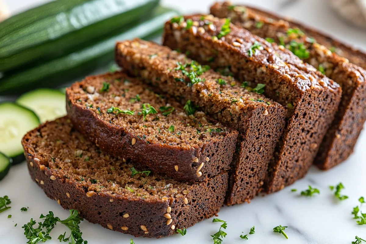 Naturally moist zucchini bread