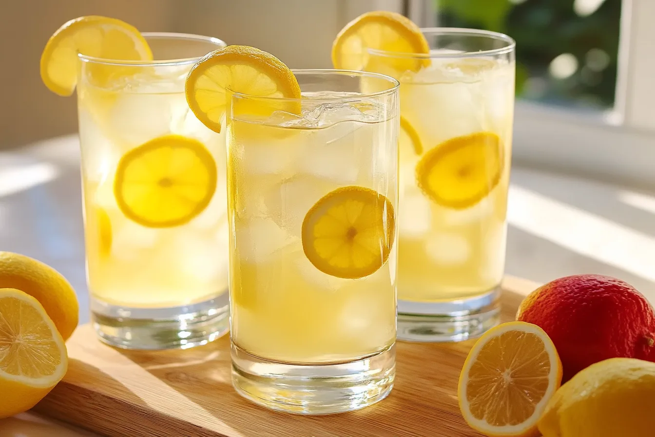 Spiked lemonade