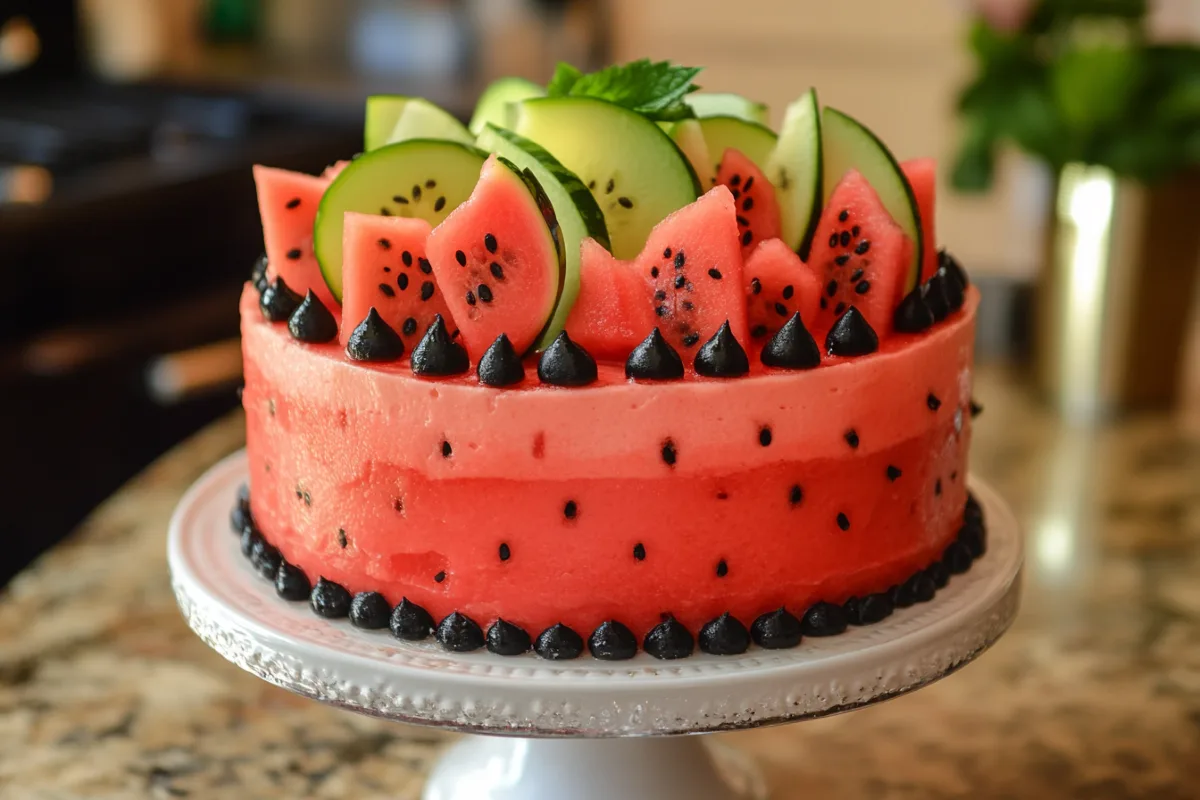 Watermelon Cake