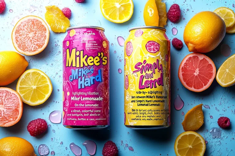 What is the difference between Mike's Hard and Simply Spiked? A side-by-side comparison of the two beverages.