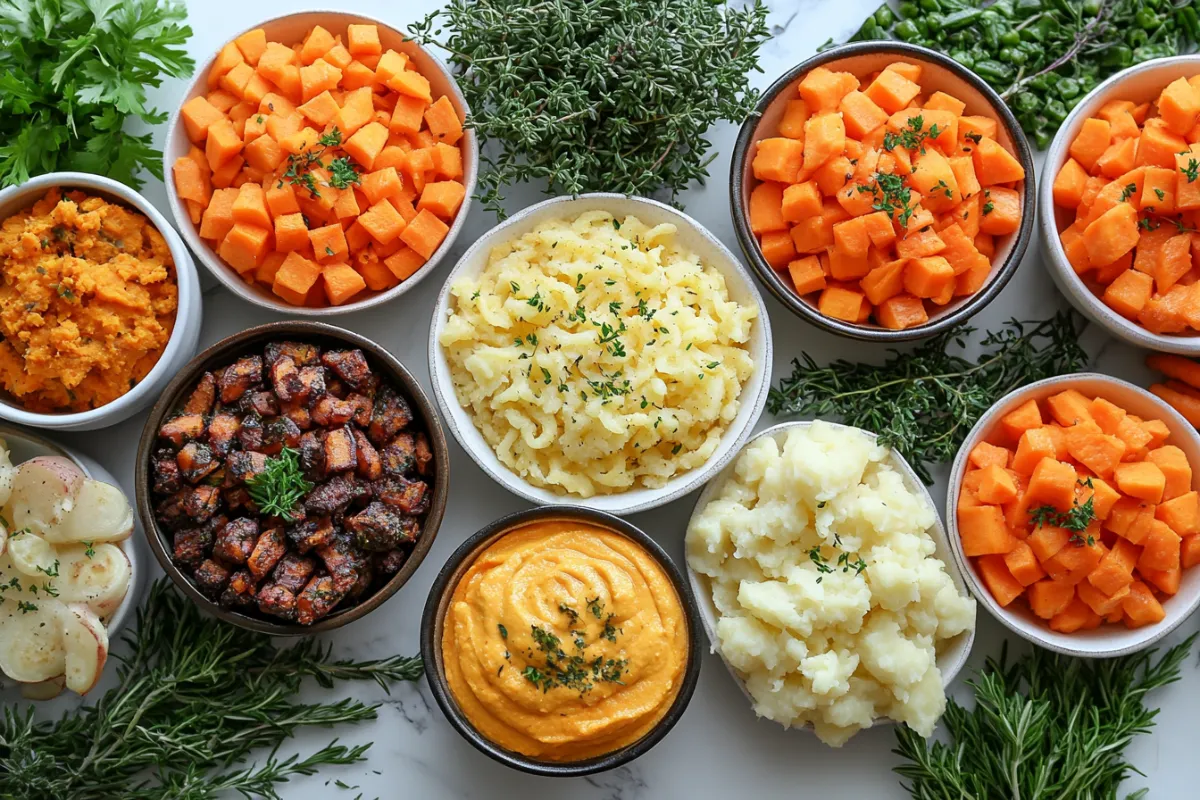 Carrot and Sweet Potato Dishes