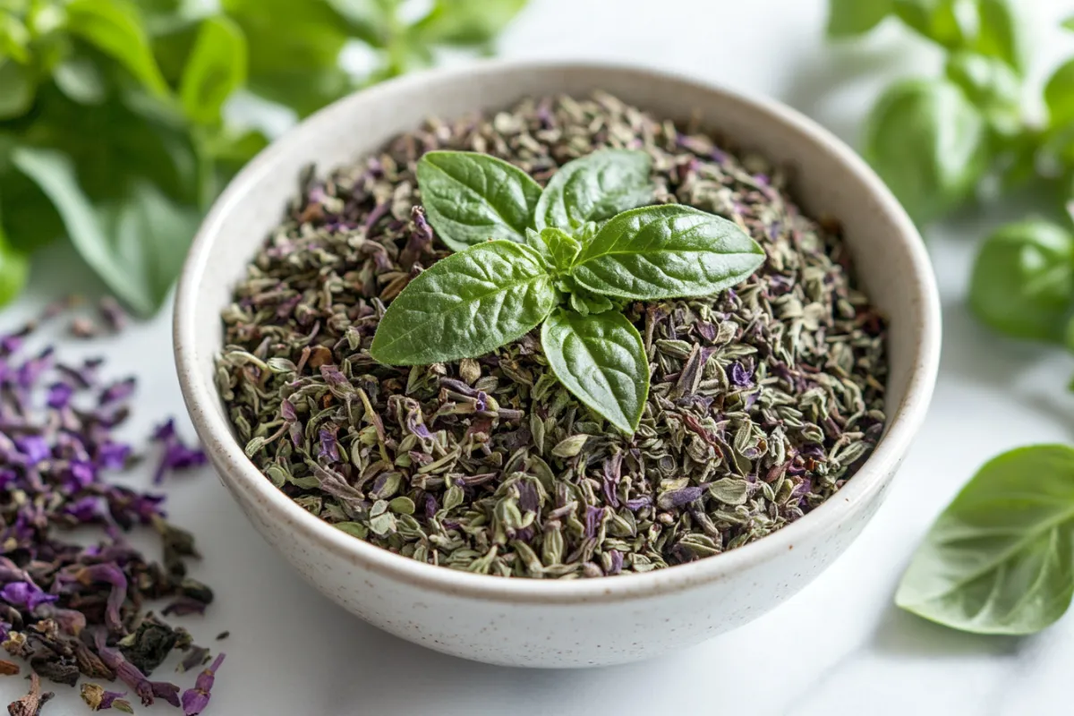 Basil substitute blend