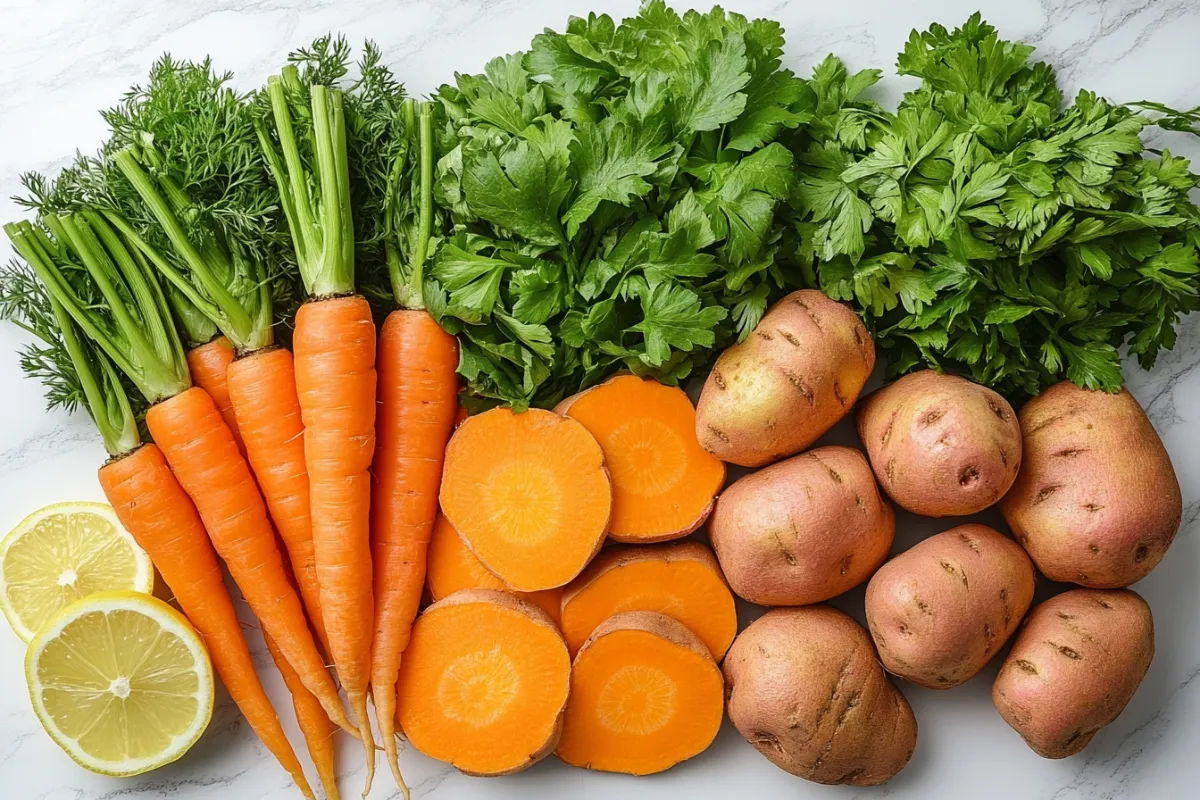 Carrots and Sweet Potatoes Vitamin A