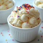 Snow Cream in a Bowl