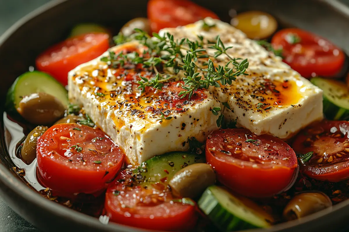 Feta and Thyme Salad