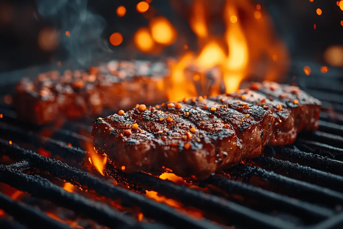 Grilling Hanger Steak